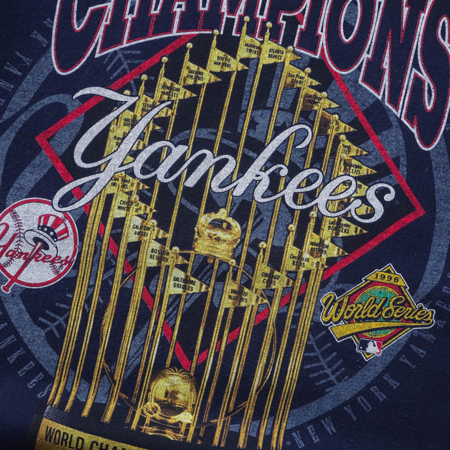Vintage 1996 New York Yankees MLB Champions Tee - XL