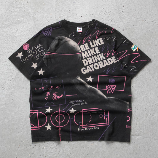 Vintage 90s Michael Jordan Gatorade AOP Tee - XL - AL Vintage