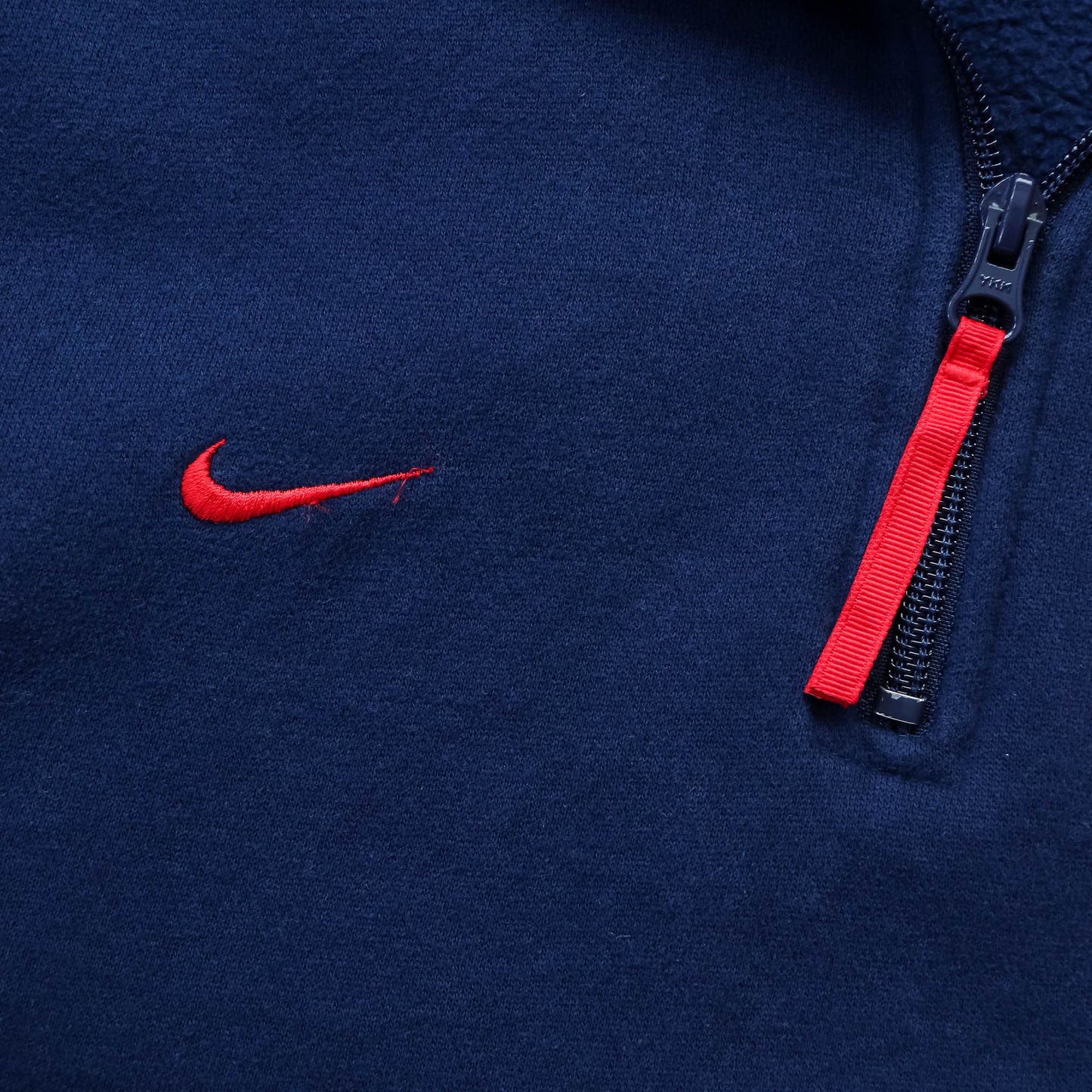 Nike Chicago Cubs MLB 1/4 Zip Sweatshirt - 2000s (XL)