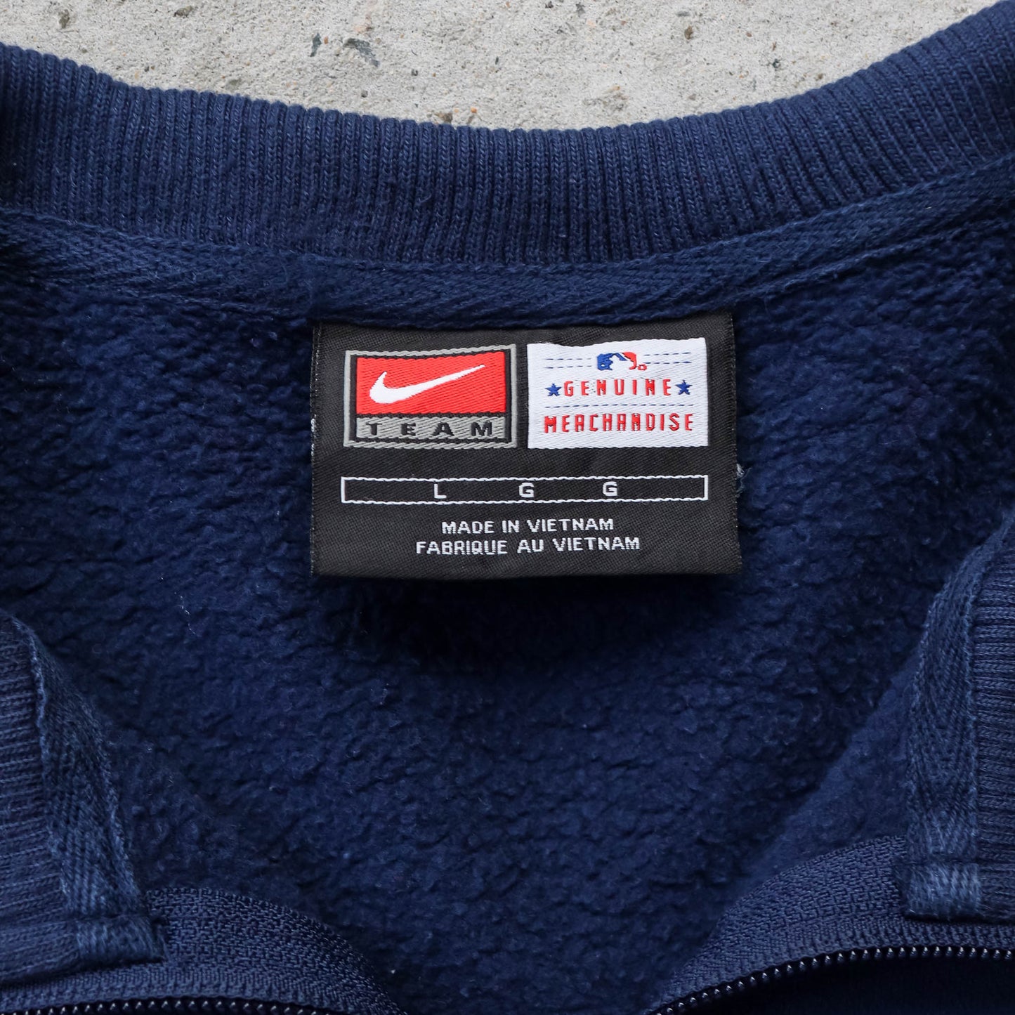 Nike Chicago Cubs MLB 1/4 Zip Sweatshirt - 2000s (XL)