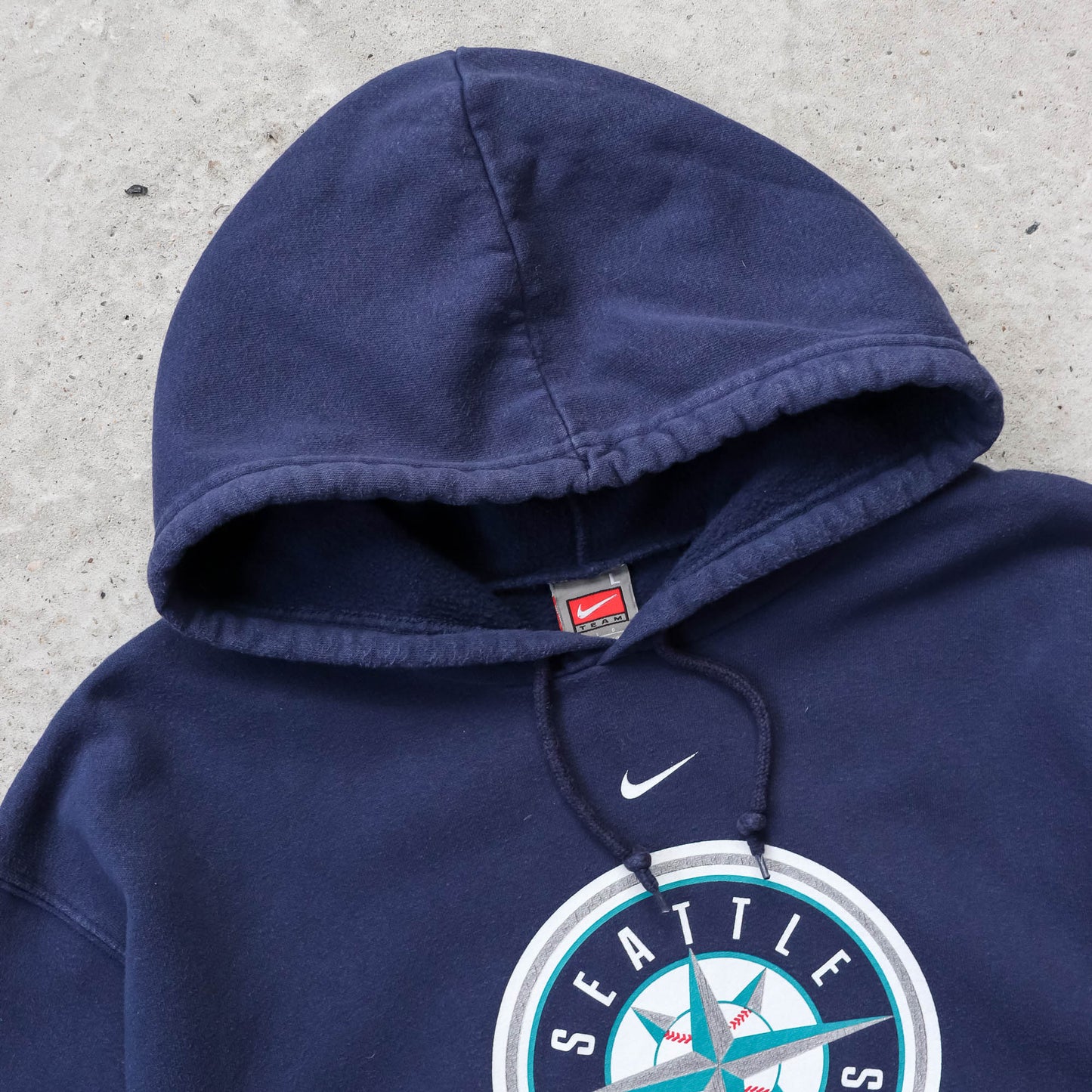 Nike Seattle Mariners MLB Centre Swoosh Hoodie - 2000s (L)