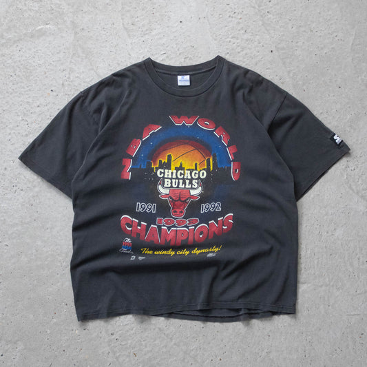 Vintage 1993 Chicago Bulls NBA Champions Starter Tee - XL - AL Vintage
