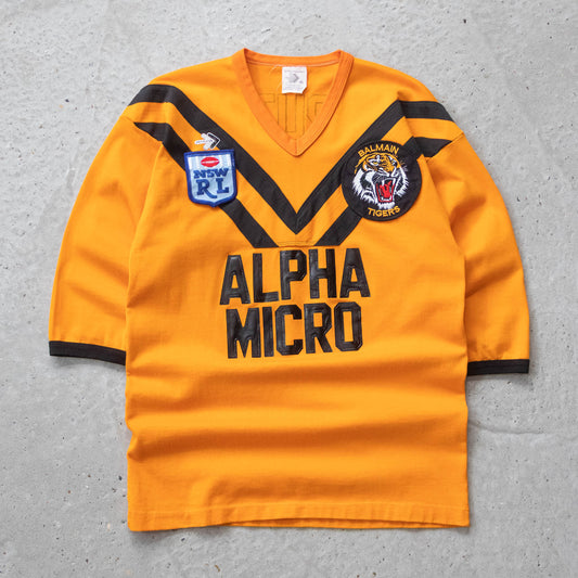 Vintage 1986 Balmain Tigers NSWRL Peerless Jersey - L - AL Vintage