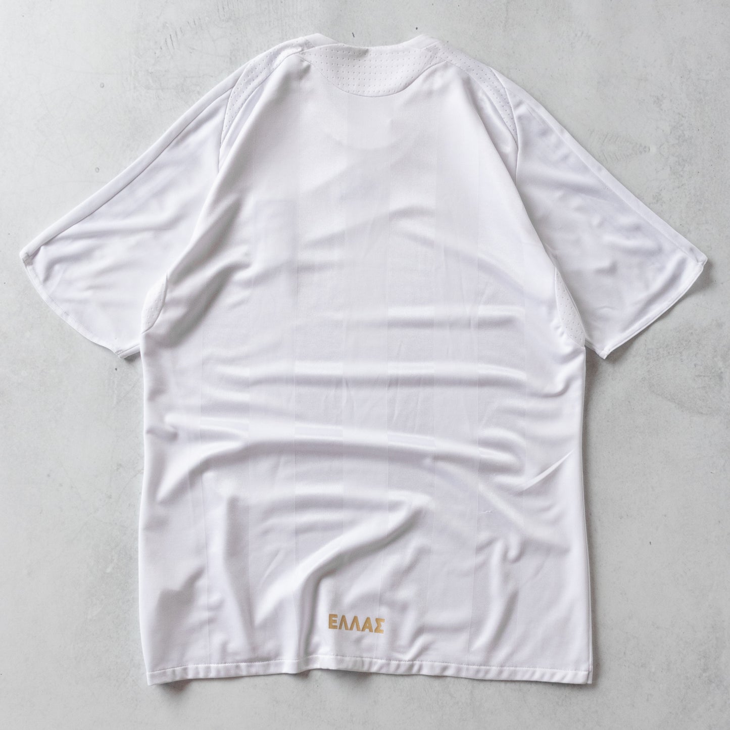 Greece 2008/09 Home Adidas Football Jersey - L