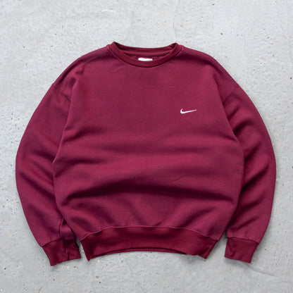 Nike Mini Swoosh Embroidered Sweatshirt - 90s (L)