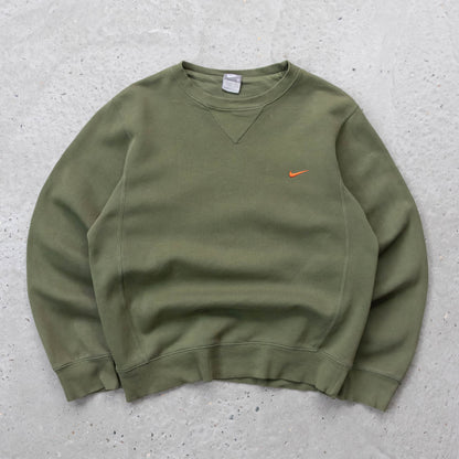 Nike Mini Swoosh Embroidered Sweatshirt - 2000s (S)