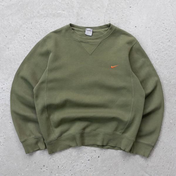 Nike Mini Swoosh Embroidered Sweatshirt - 2000s (S)