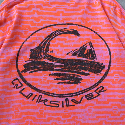 Vintage 80s Quiksilver AOP Tee - XL