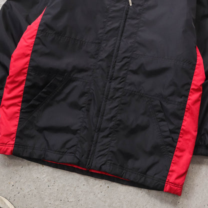 Vintage 90s Nike Premier Big Swoosh Quilted Jacket - L - AL Vintage