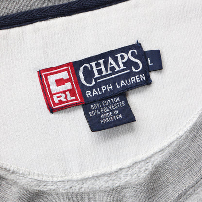 Chaps Ralph Lauren Embroidered Flag Sweatshirt - 90s (L)