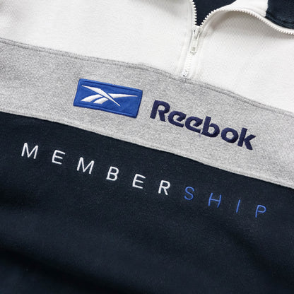 Reebok Membership 1/4 Zip Sweatshirt - 90s (L)