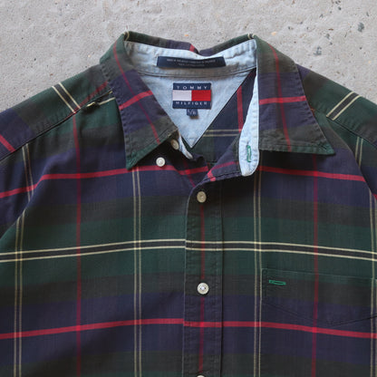 Vintage 90s Tommy Hilfiger Button Up Shirt - L