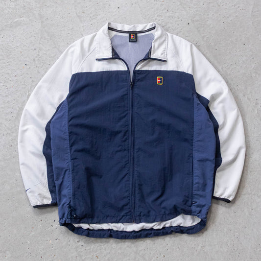 Vintage 90s Nike Challenge Court Windbreaker Jacket - M