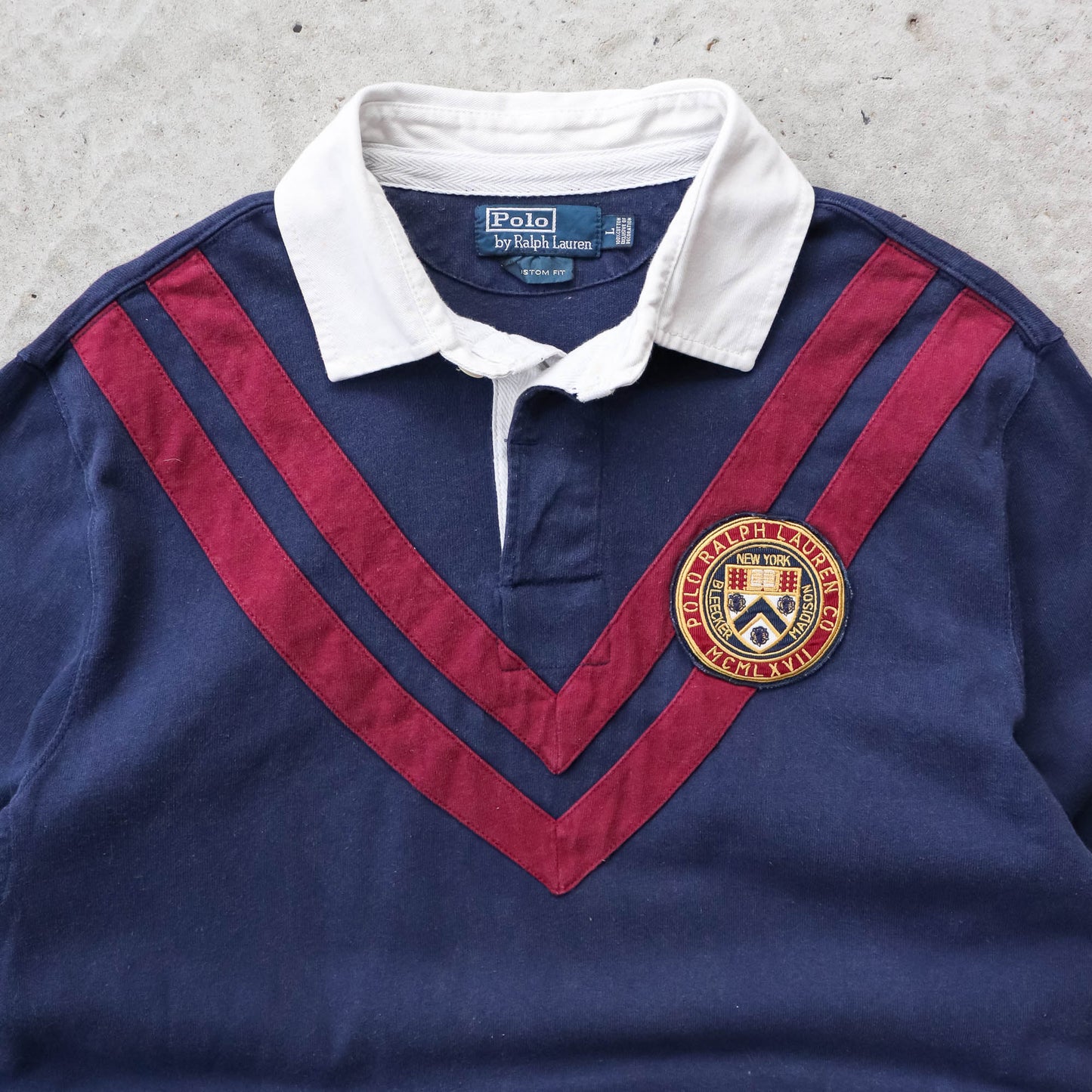Polo Ralph Lauren New York Rugby Jumper - 2000s (L)