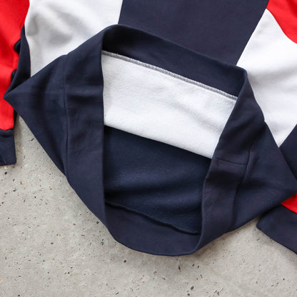 Adidas 3-Stripe Colourblock Hoodie - 2000s (S)