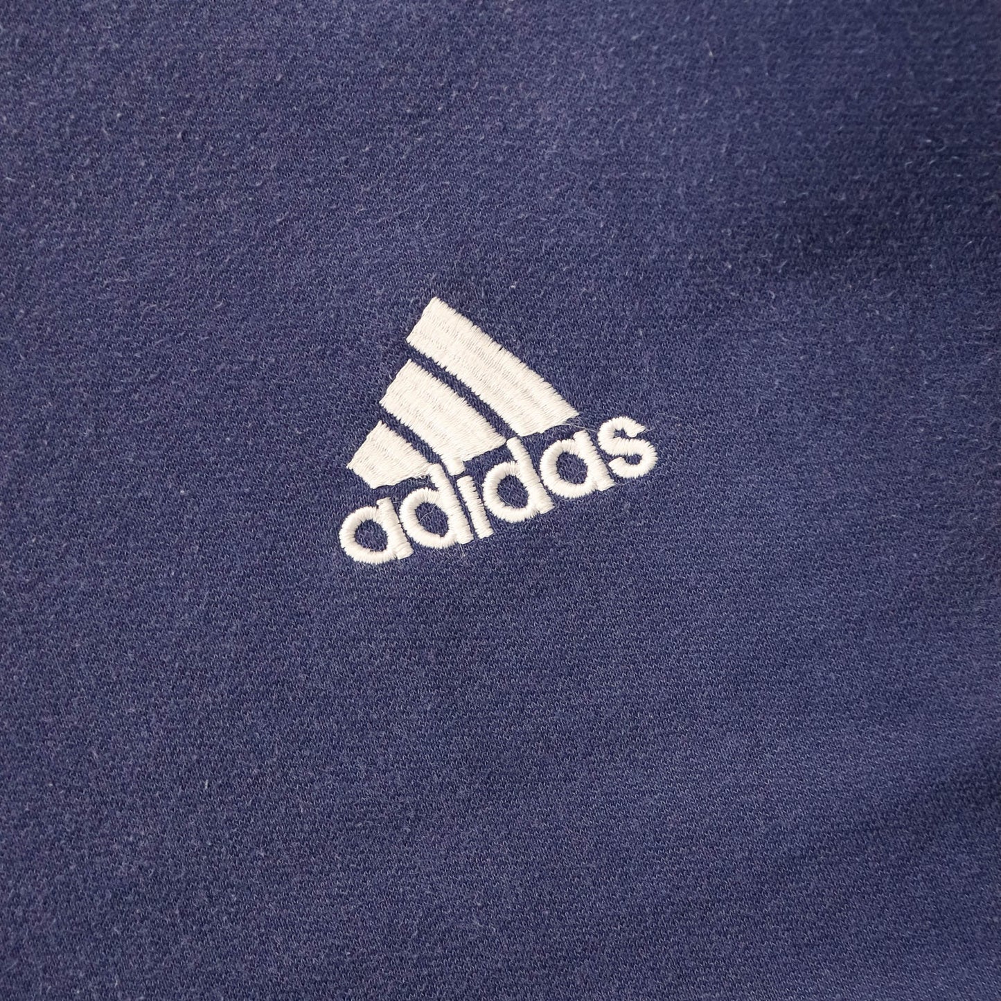 Adidas 3-Stripe Embroidered Logo Sweatshirt - 90s (L)