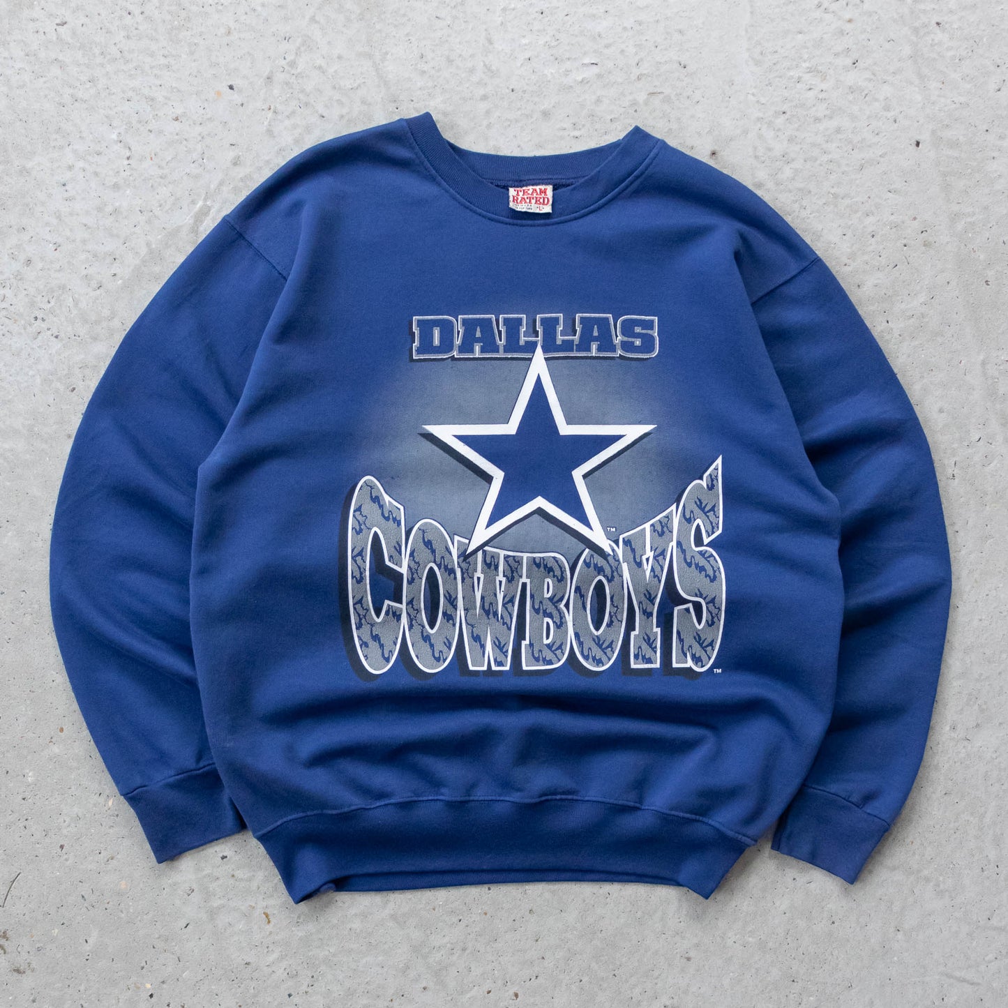 Dallas Cowboys NFL Graphic Sweatshirt - 90s (L)
