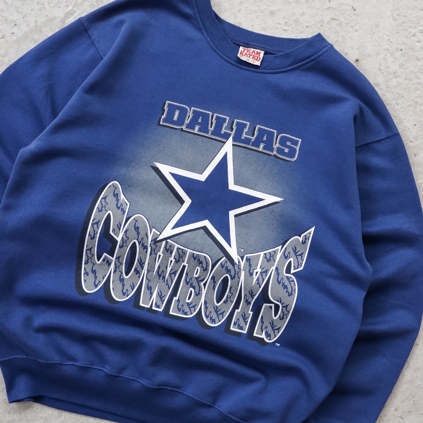 Dallas Cowboys NFL Graphic Sweatshirt - 90s (L)