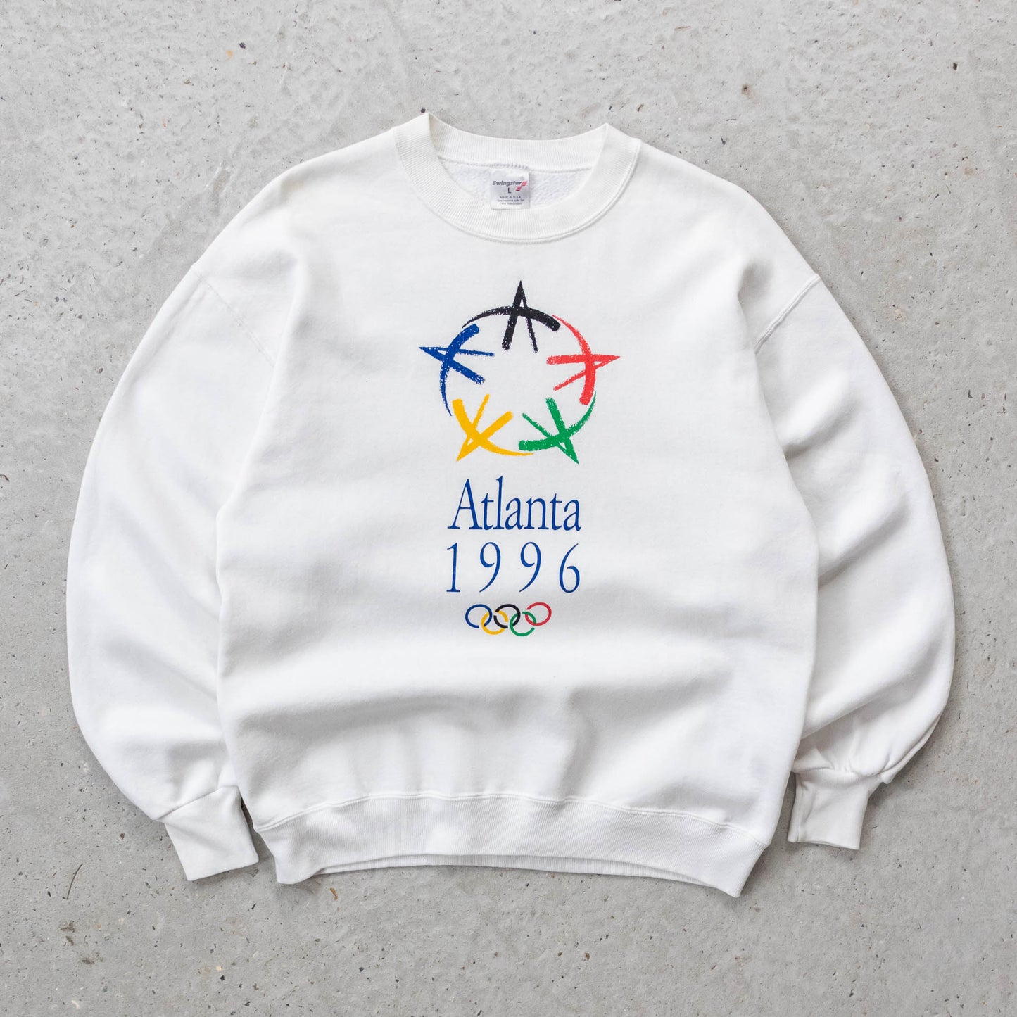 Atlanta Olympics Graphic Sweatshirt - 1996 (L)