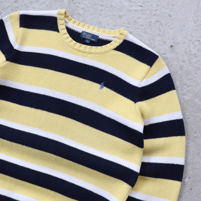 Polo Ralph Lauren Striped Knit Sweater - 90s (Women's S)