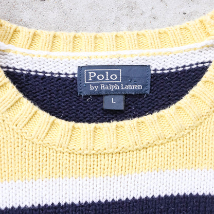 Polo Ralph Lauren Striped Knit Sweater - 90s (Women's S)