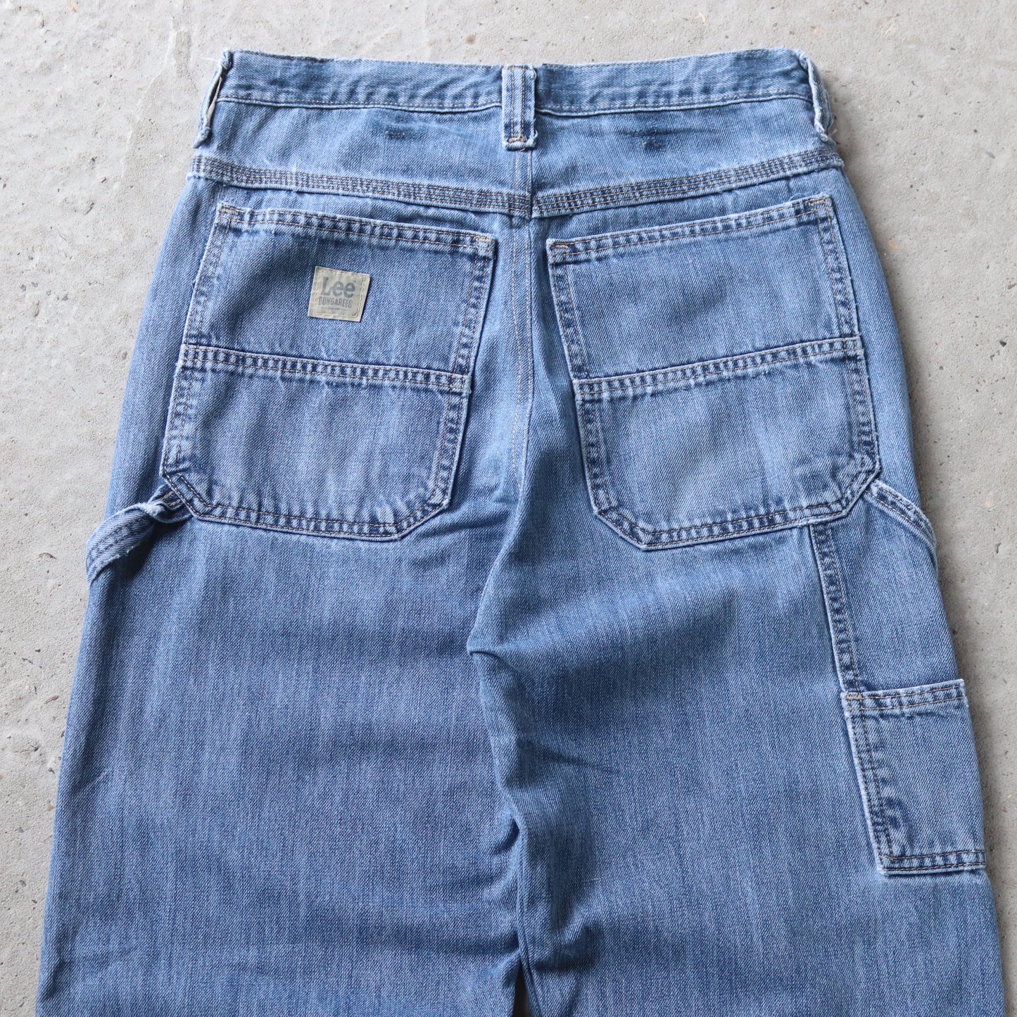 Vintage 90s Lee Denim Carpenter Pants - 28x32