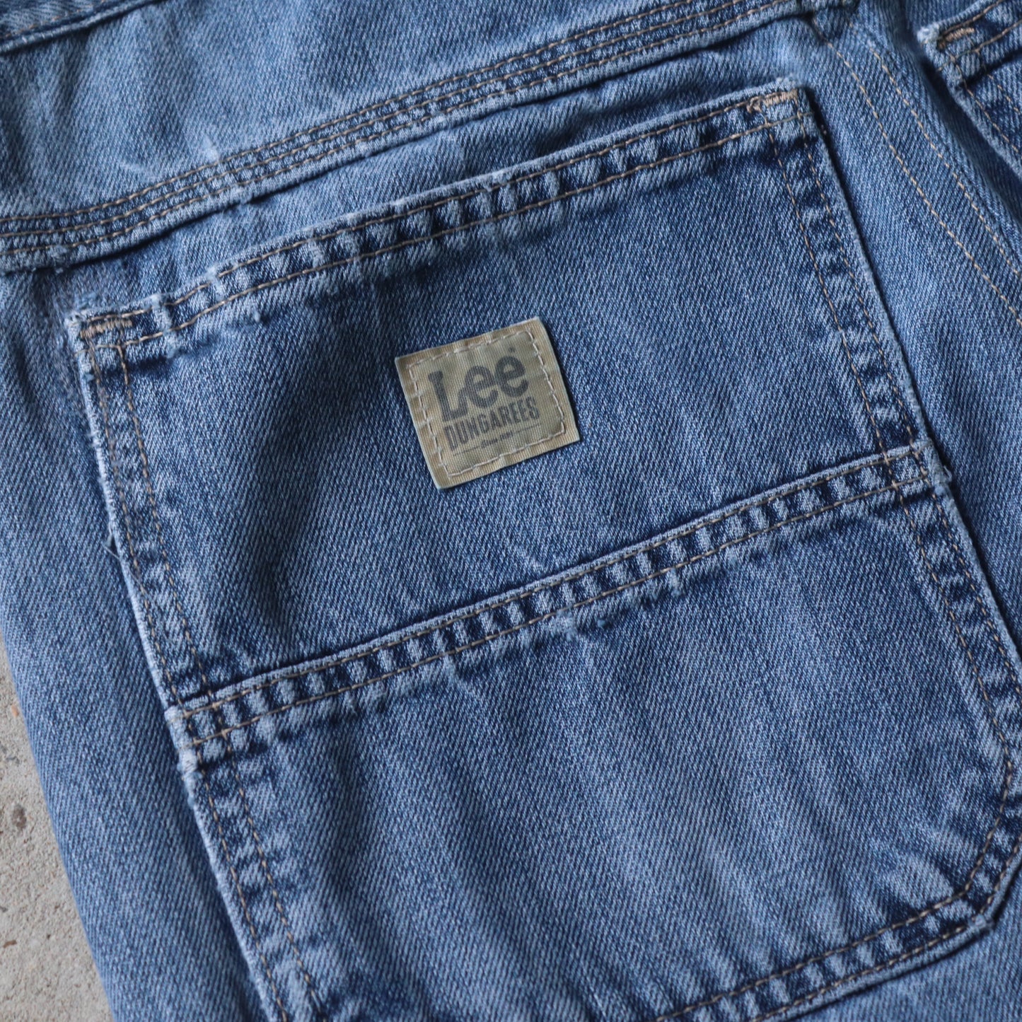 Vintage 90s Lee Denim Carpenter Pants - 28x32