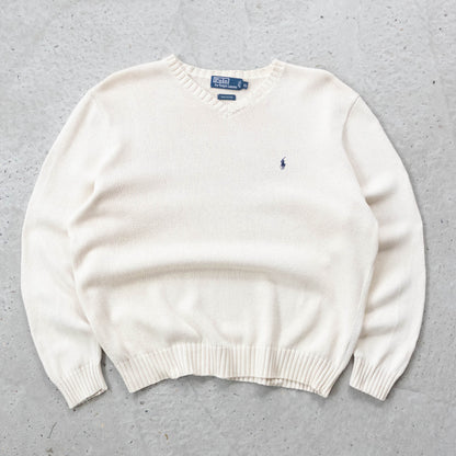 Polo Ralph Lauren Heavy Knit Sweater - 90s (XL)