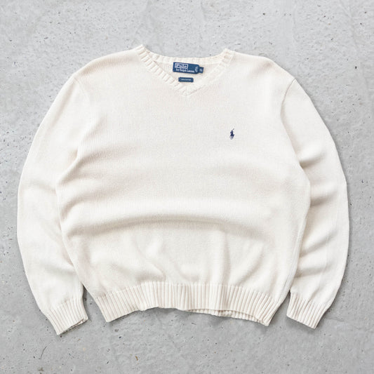 Polo Ralph Lauren Heavy Knit Sweater - 90s (XL)