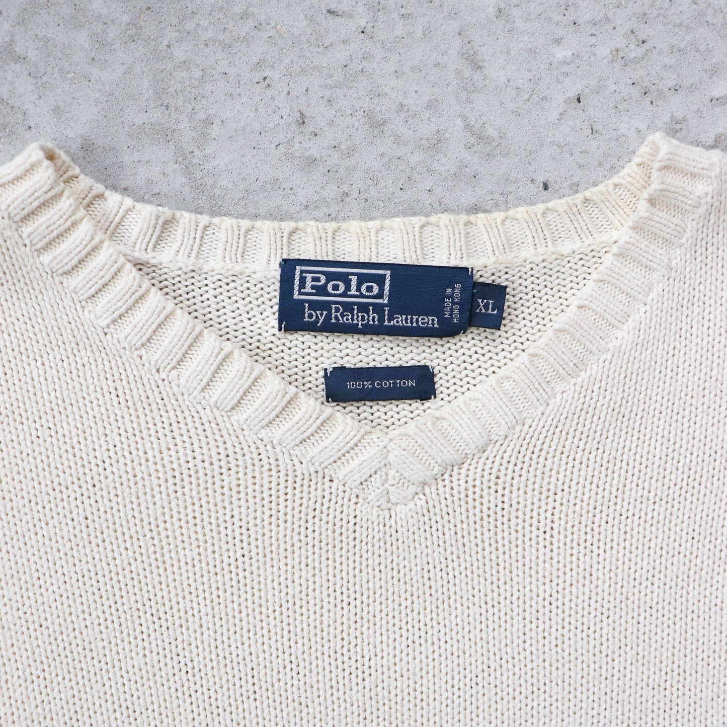 Polo Ralph Lauren Heavy Knit Sweater - 90s (XL)