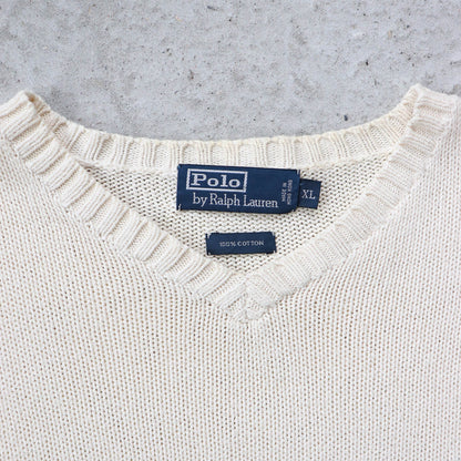 Polo Ralph Lauren Heavy Knit Sweater - 90s (XL)