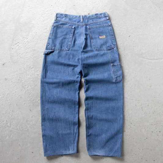 Vintage 90s Wrangler Denim Carpenter Pants - 30x30