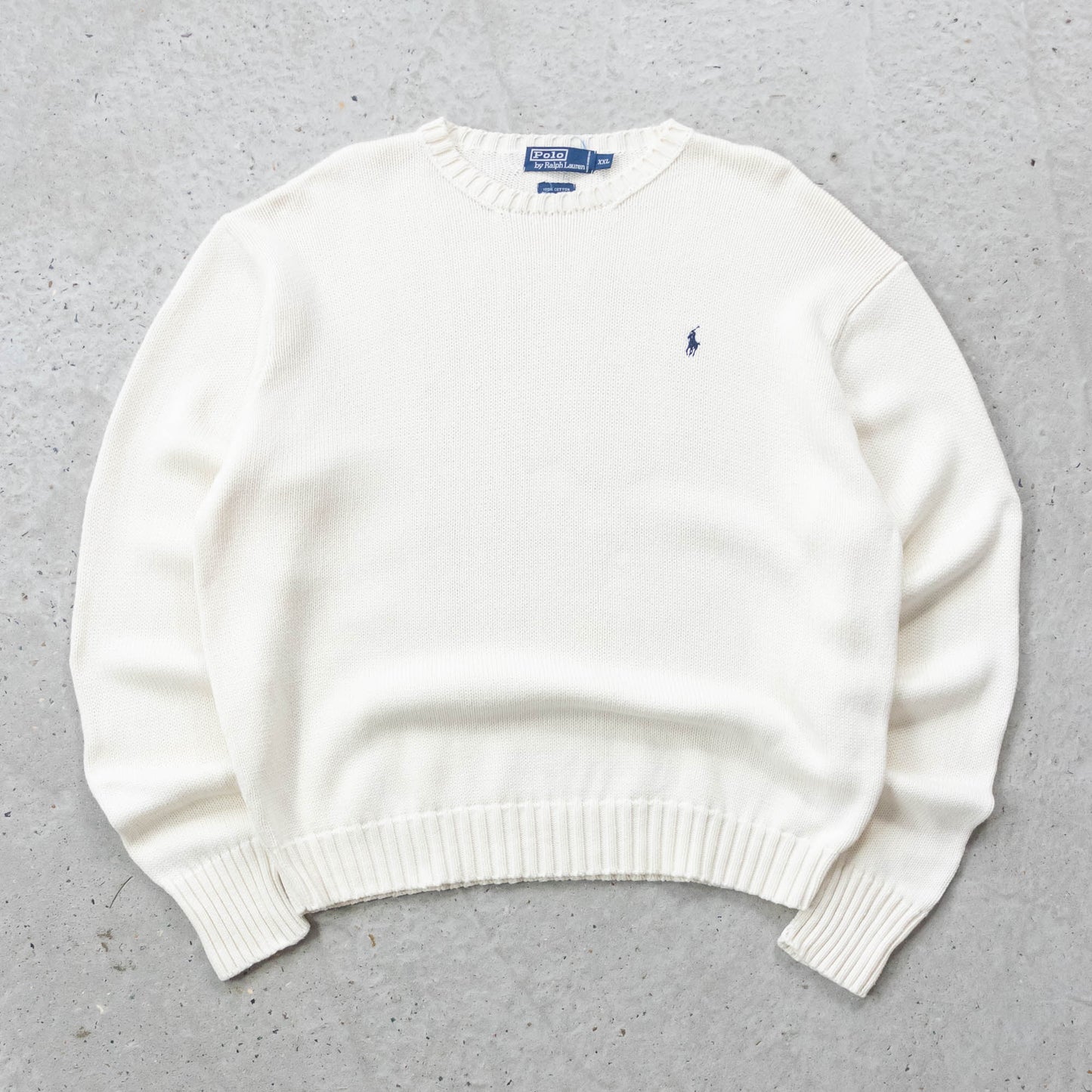 Polo Ralph Lauren Heavy Knit Sweater - 90s (XXL)