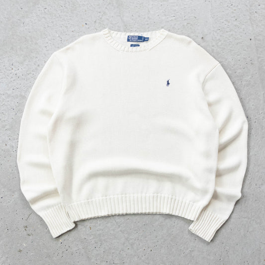 Polo Ralph Lauren Heavy Knit Sweater - 90s (XXL)