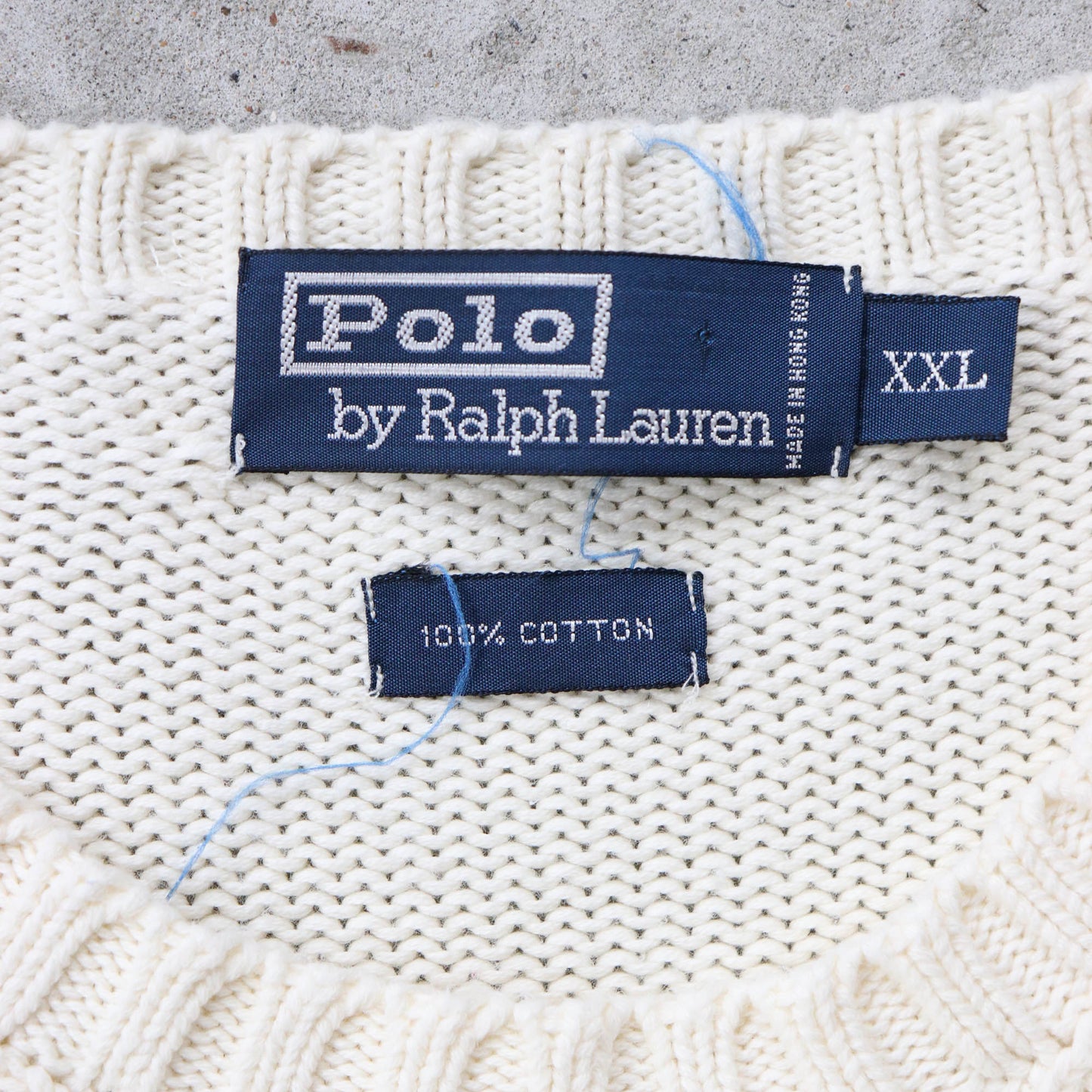 Polo Ralph Lauren Heavy Knit Sweater - 90s (XXL)