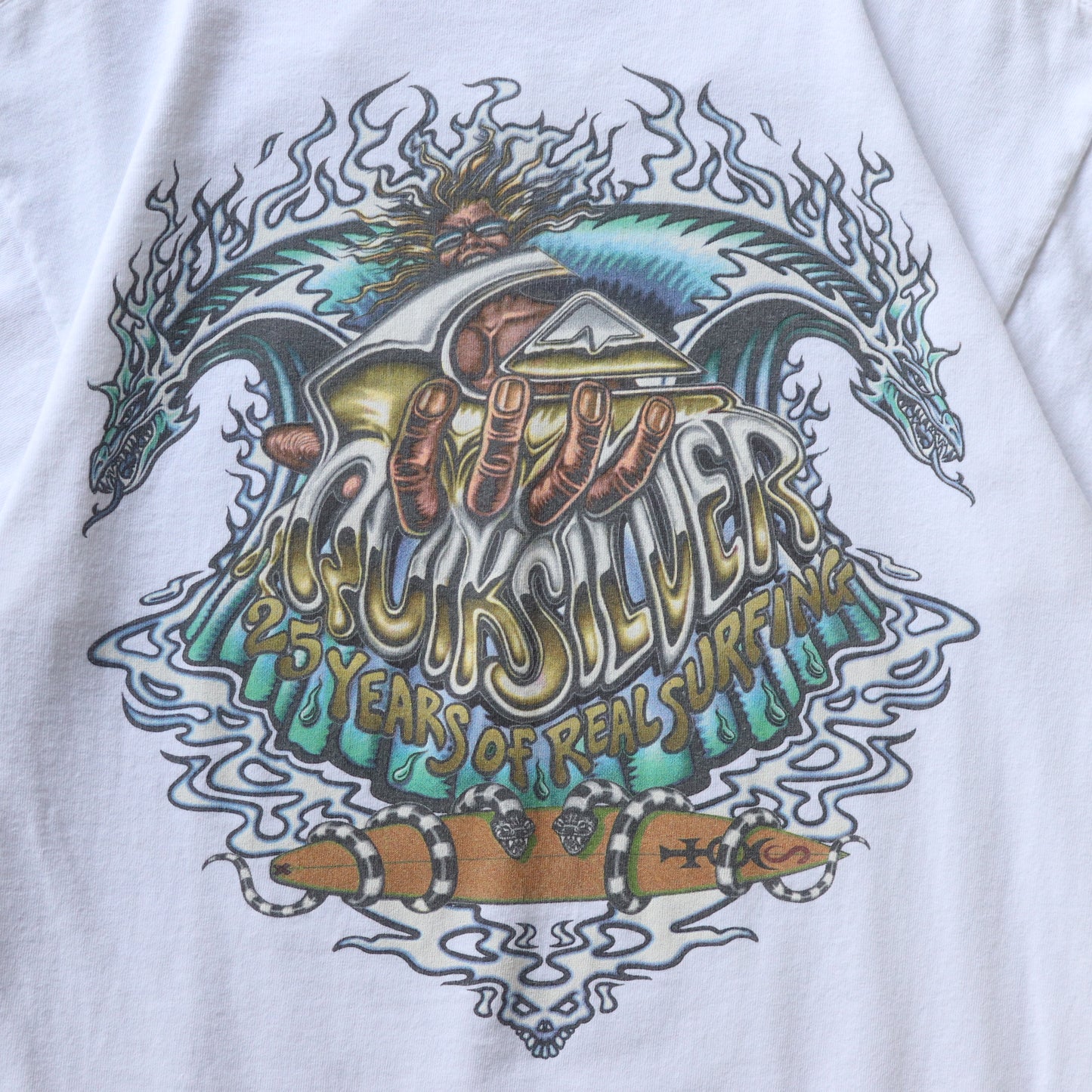 Vintage 1994 Quiksilver 25th Anniversary Tee - M