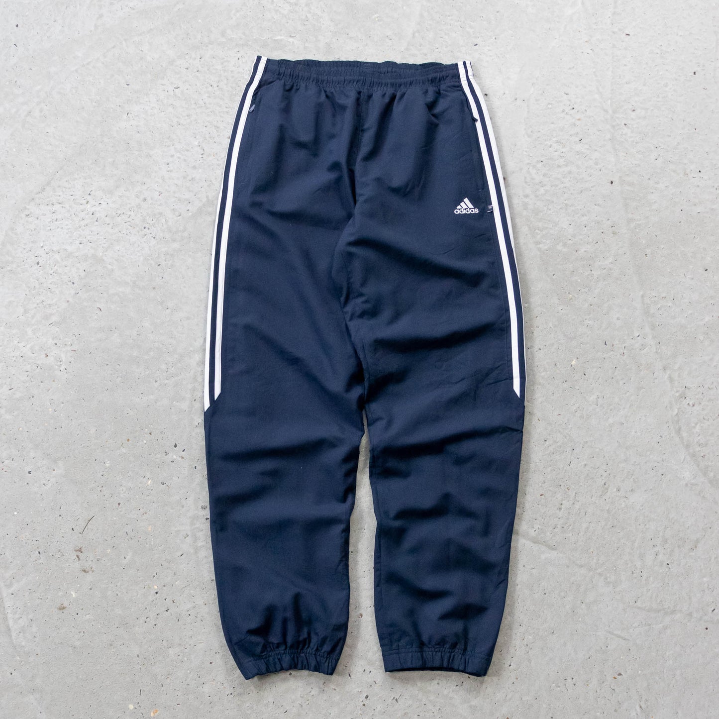 Adidas 3-Stripe Embroidered Track Pants - 2000s (M)