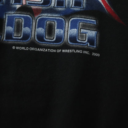 Vintage 2000 British Bulldog Davey Boy Smith Wrestling Tee - L