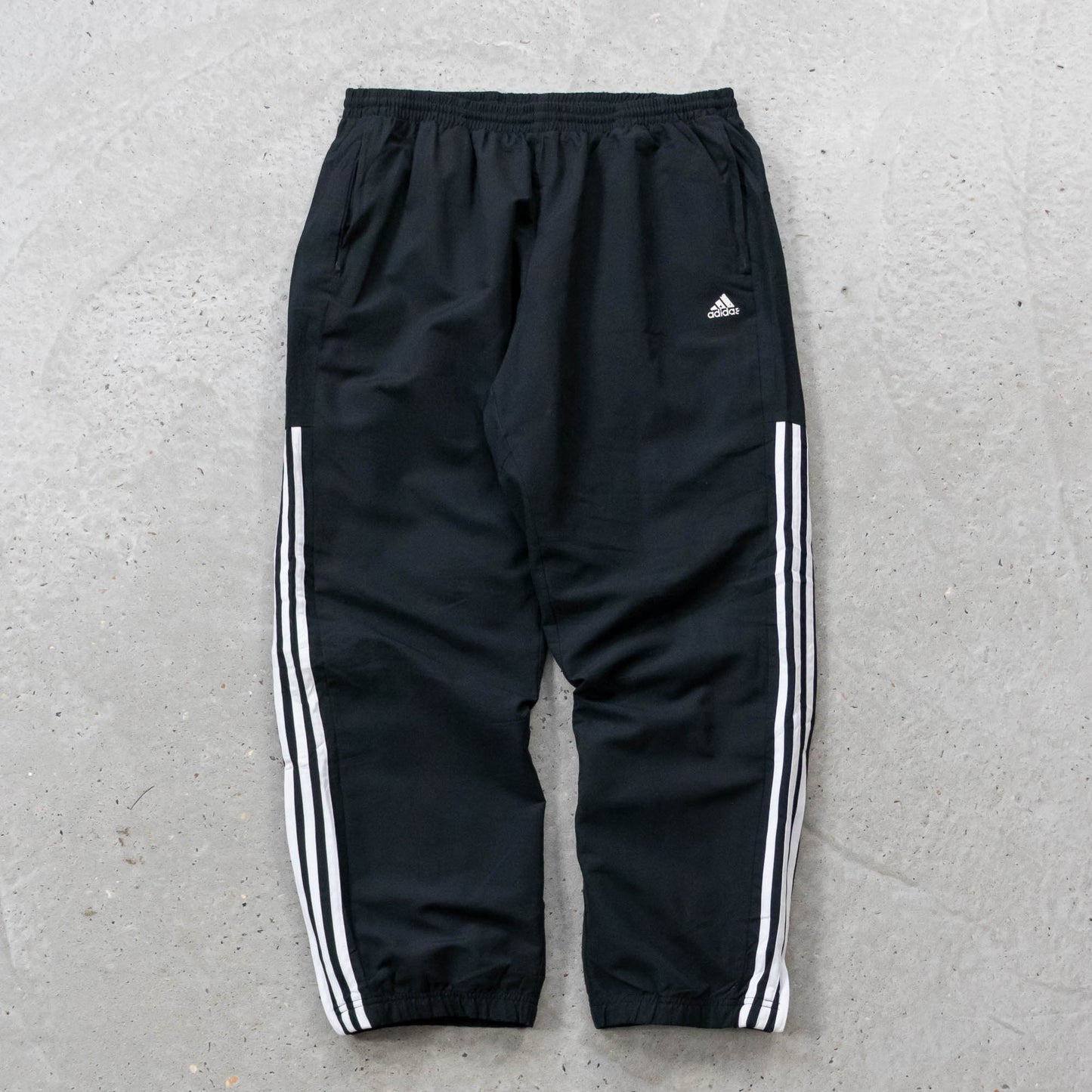 Adidas 3-Stripe Embroidered Track Pants - 2000s (L)
