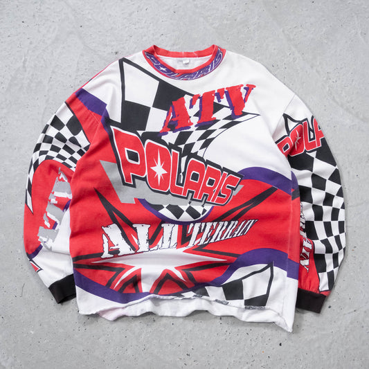 Vintage 90s Polaris Racing Motocross Jersey - XL