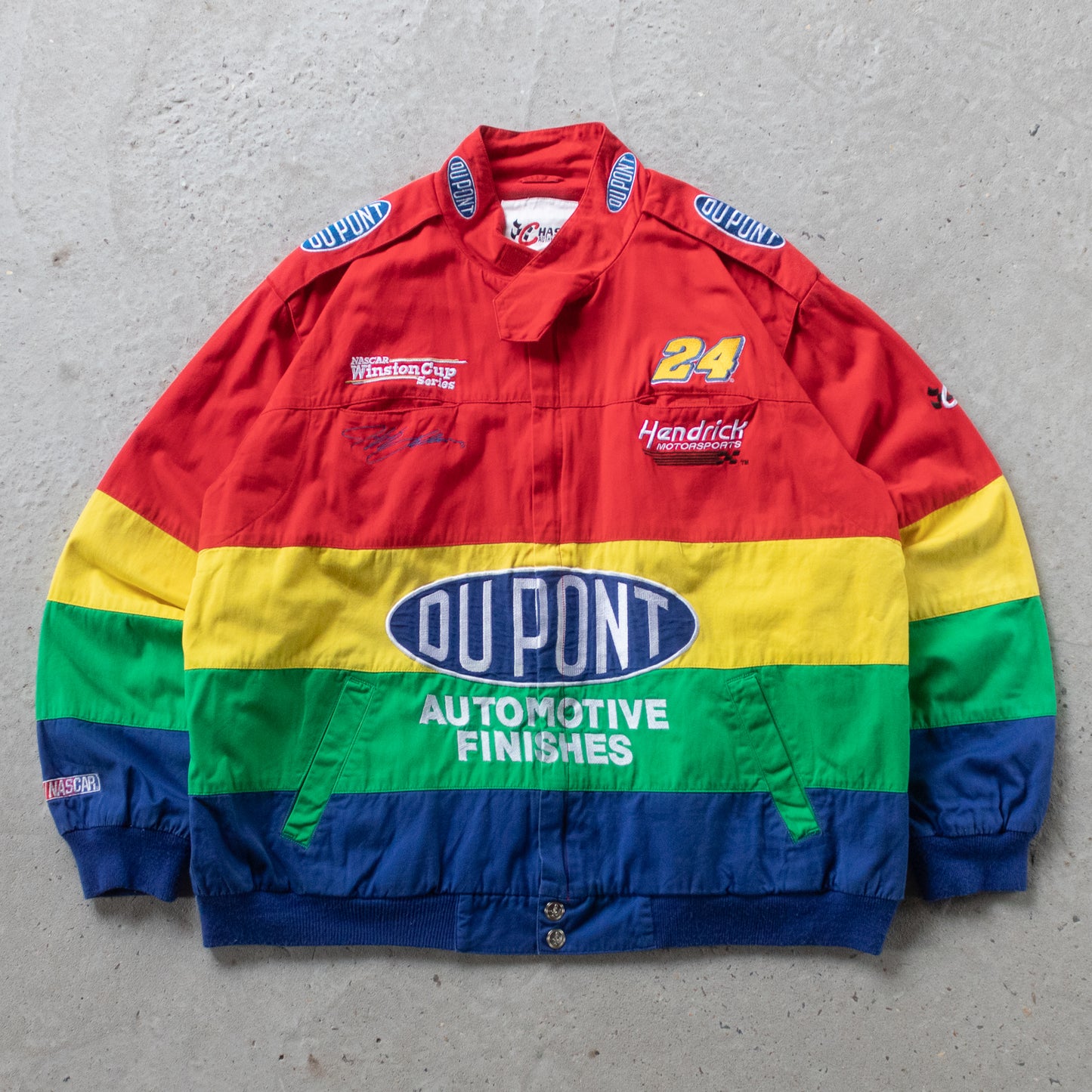 Vintage 90s Jeff Gordon NASCAR Racing Jacket - XL