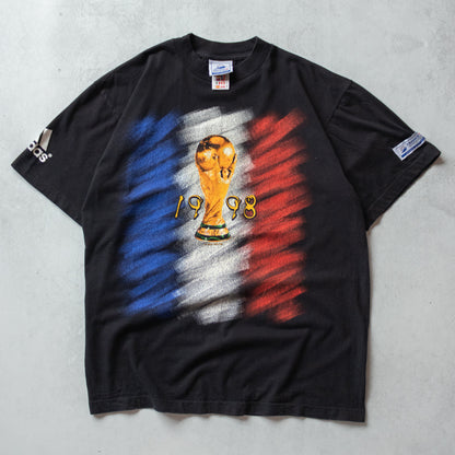 Vintage 1998 FIFA World Cup France Adidas Tee - S