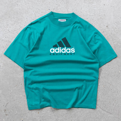 Adidas Equipment Logo Mockneck Tee - 90s (M)