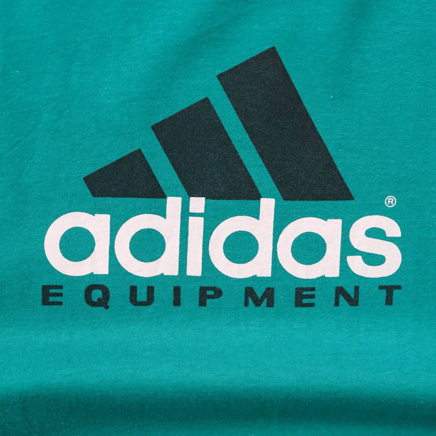 Adidas Equipment Logo Mockneck Tee - 90s (M)