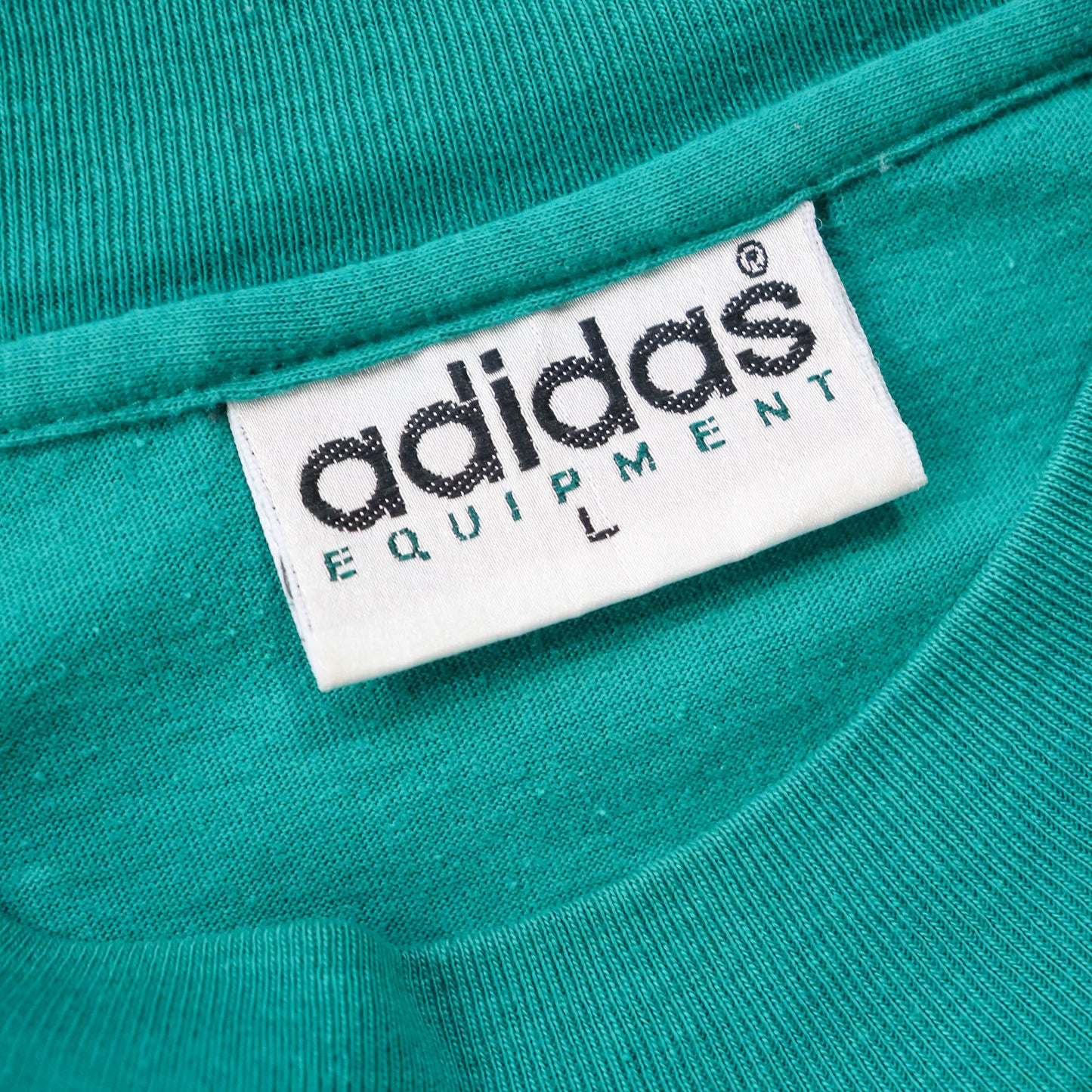 Adidas Equipment Logo Mockneck Tee - 90s (M)
