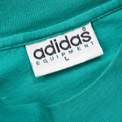 Adidas Equipment Logo Mockneck Tee - 90s (M)