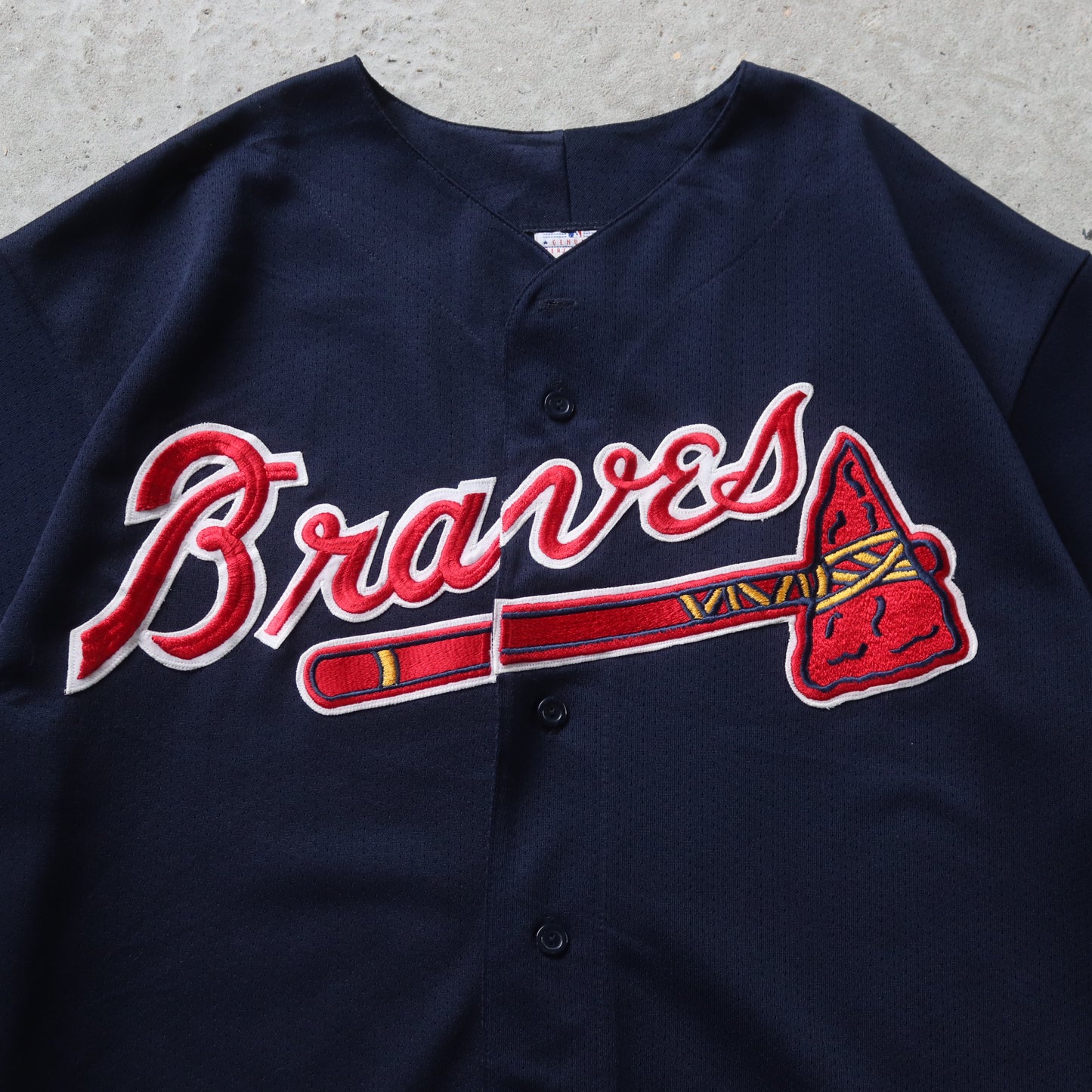 Vintage 90s Atlanta Braves Majestic MLB Jersey - XXL