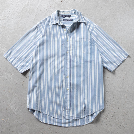 Vintage 90s Nautica Button Up Shirt - L