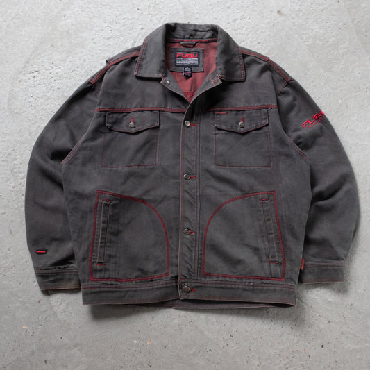 Vintage 90s FUBU Denim Jacket - XL