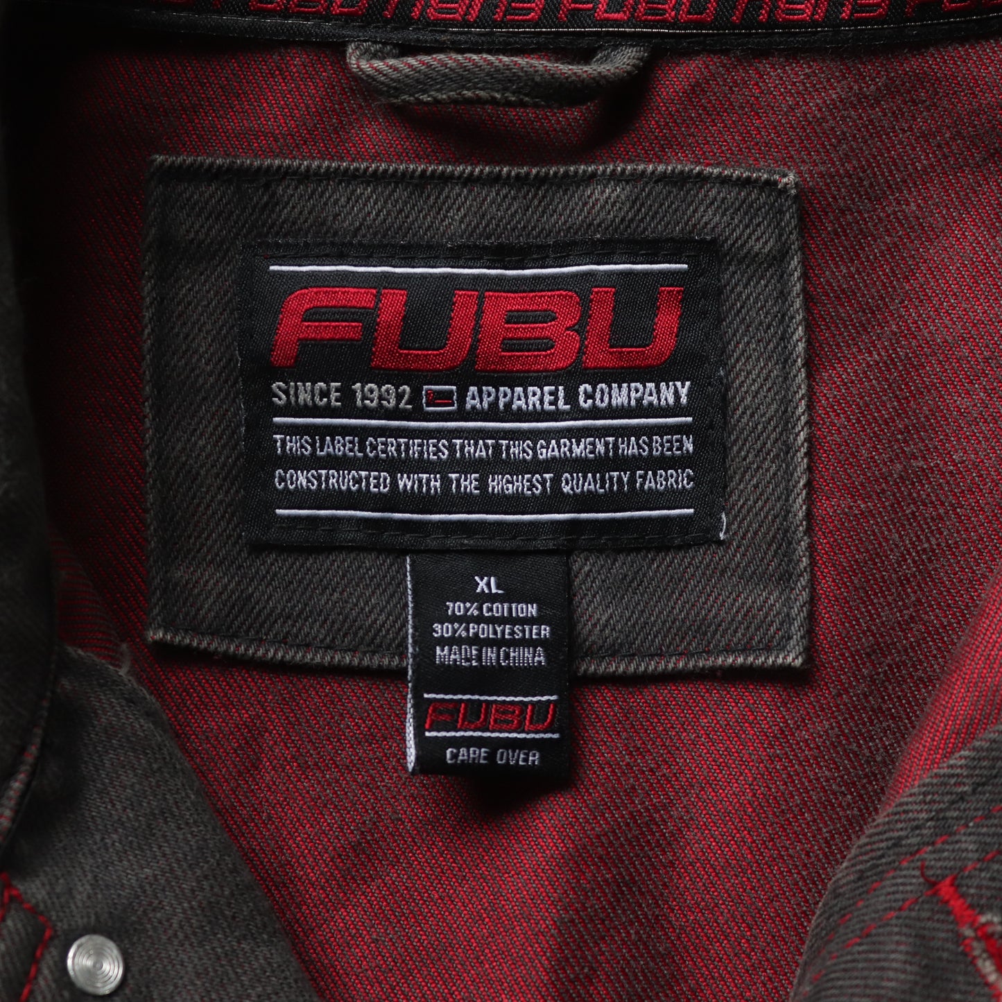 Vintage 90s FUBU Denim Jacket - XL